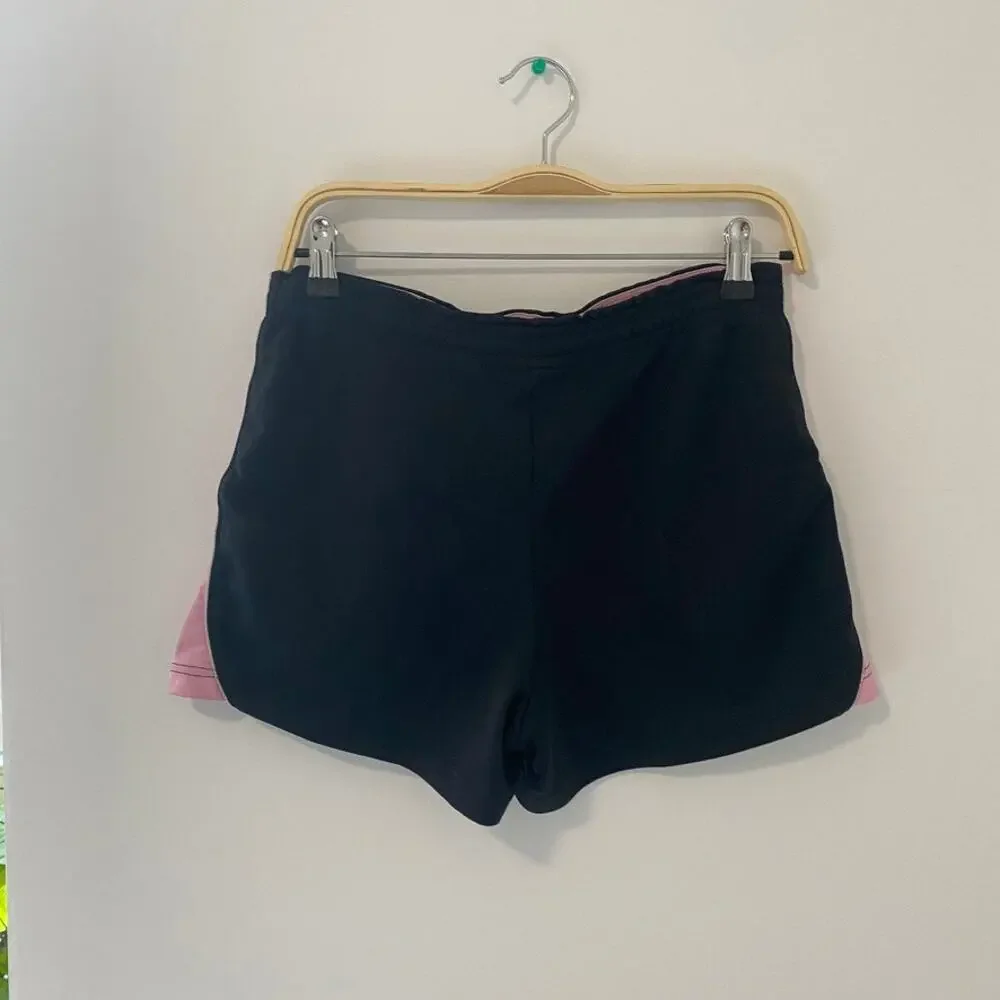 Nike Black & Pink Workout Shorts Size Small